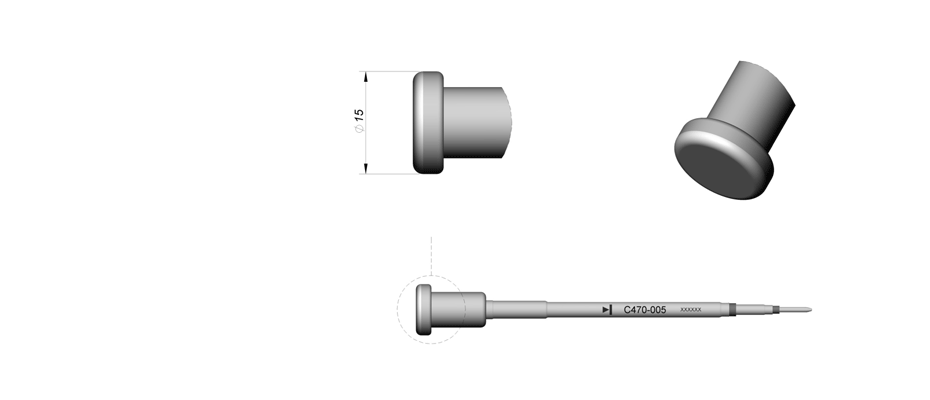 C470005 - Cartridge for T470 Comfort handpiece